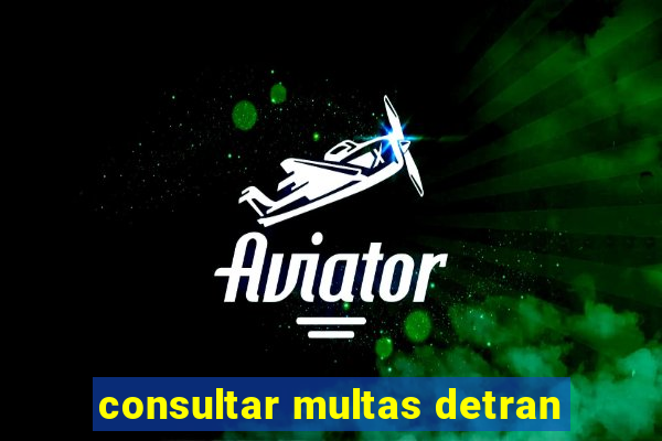 consultar multas detran